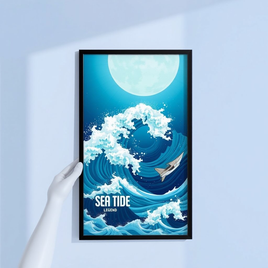 Sea Tide Legend Poster